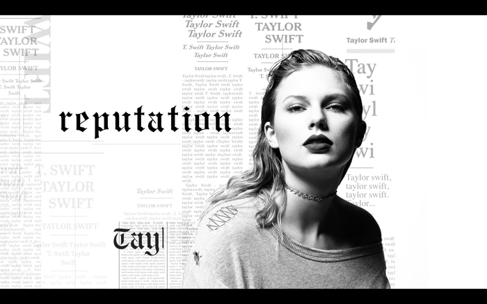 Taylor Swift – Reputation - Fonts In Use